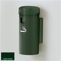 SMOKERS POST WALL MOUNT 8" THICK GAUGE WITH SATIN ALUMINUM FINISH